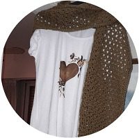 Pashmina color Almendra